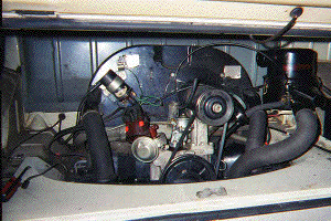 a view of the engine room